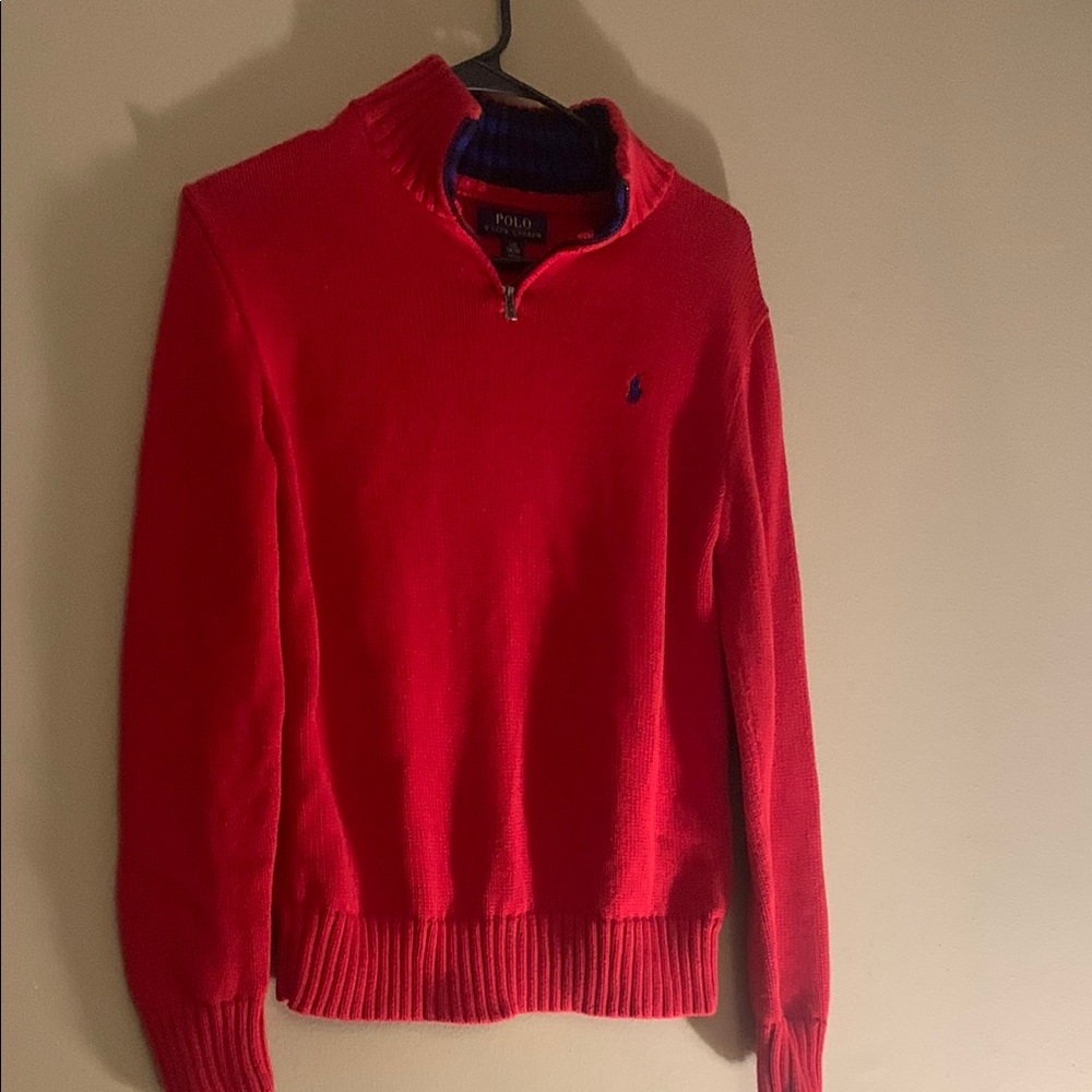 Polo Ralph Lauren kids large Red Sweater